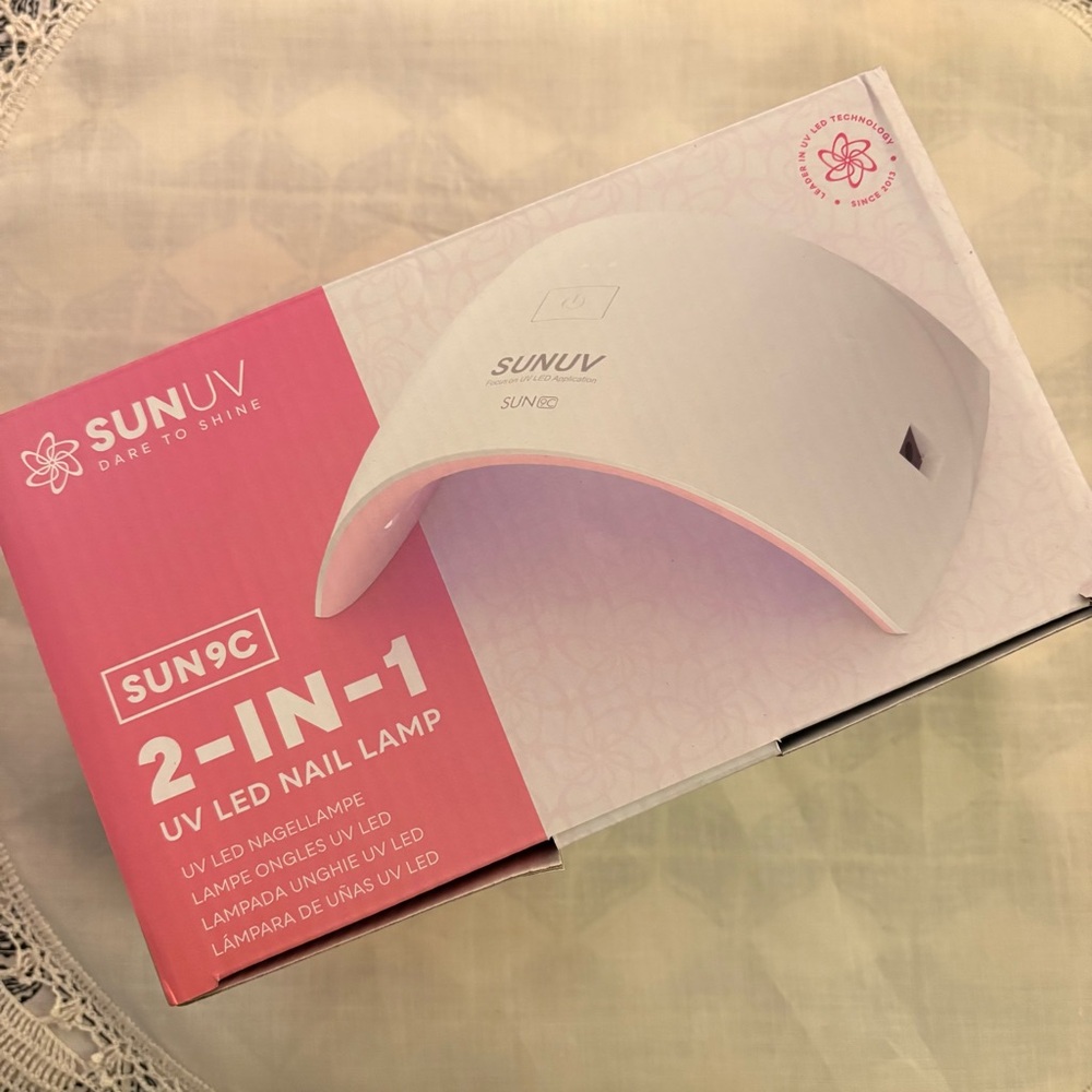 SUNUV 2-in-1 💅🏼 UV LED Nail Lamp